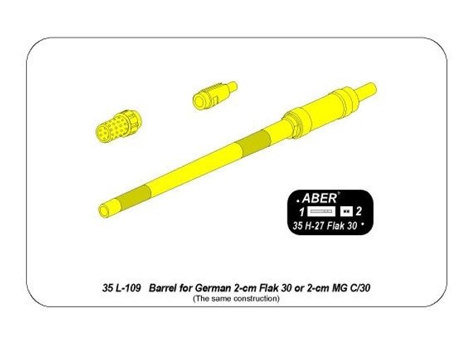 Hovedbilde German 2cm gun barrel for Flak 30 or MG C/30