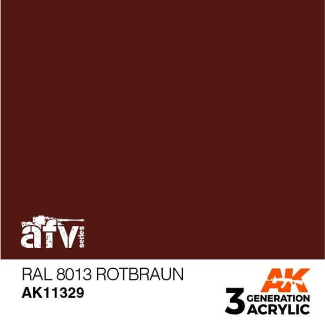 Hovedbilde RAL 8013 Rotbraun