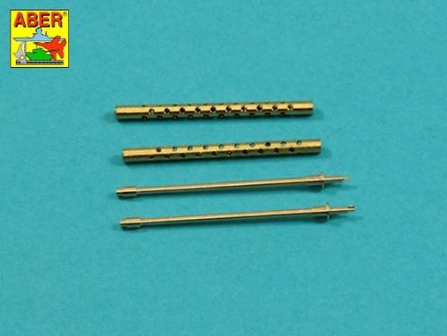 Set of 2  cal .50 (12,7mm) standard barrels for US aircraft machine guns Browning M2 - Aber Models