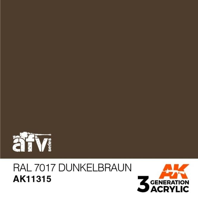 Hovedbilde RAL 7017 Dunkelbraun