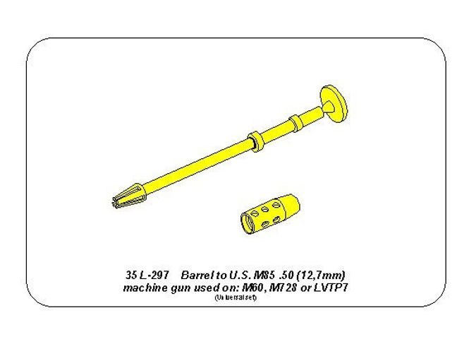Hovedbilde Barrel to U.S. M85 cal .50 heavy machine gun used ...