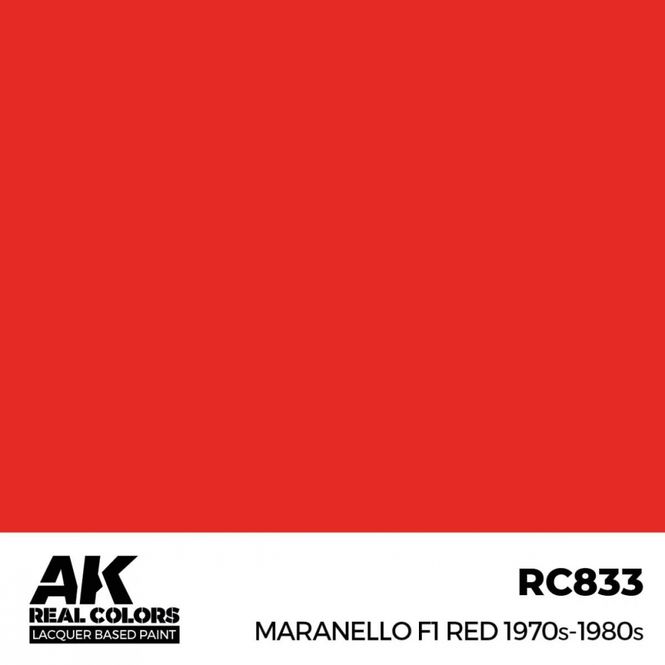 Hovedbilde RC833 Maranello F1 Red 1970s-1980s