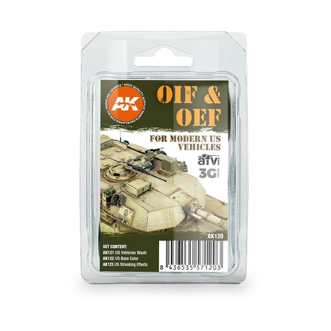 Hovedbilde AK-Interactive AK120 OIF & OEF  US Vehicles ...