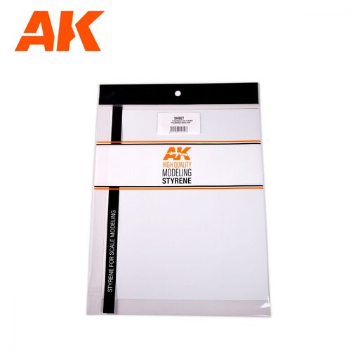1mmthickness x 245 x 195mm - STYRENE SHEET