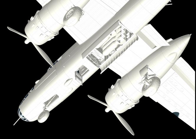 Hovedbilde HK Models 1:32 -B-25J Mitchell 