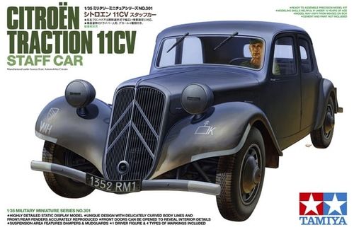 Tamiya 1:35 - Citroen Traction 11CV - Staff Car (35301)