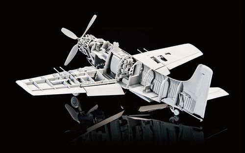 Zoukei-Mura 1:32 - Douglas AD-6 (A-1H) Skyraider (SWS23)