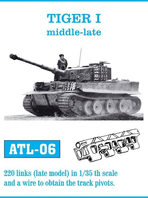 Hovedbilde FriulModel 1:35 - ATL-06 Tiger I (middle / late) ...