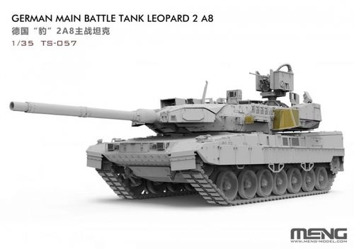 Meng Model 1:35 - Leopard 2A8 - German Main Battle Tank (TS-057)