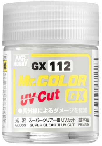 Mr.Hobby GX-112 GX112 Super Clear III UV Cut Gloss