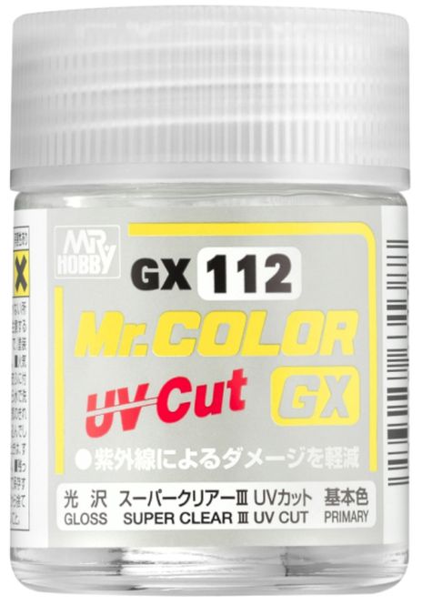 Hovedbilde Mr.Hobby GX-112 GX112 Super Clear III UV Cut ...