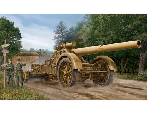 Trumpeter 1:35 - German IIWW 21 cm Morser 18 Heavy Artillery 02314 