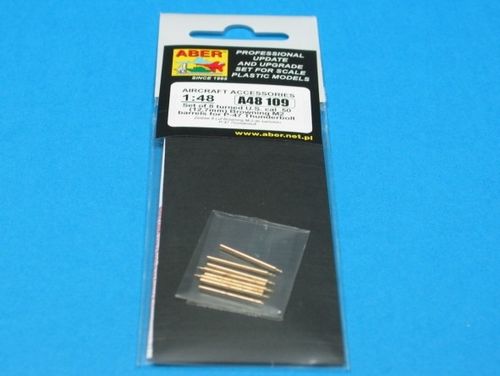 8 Browning M2 barrels for P-47 Thunderbolt - Aber Models