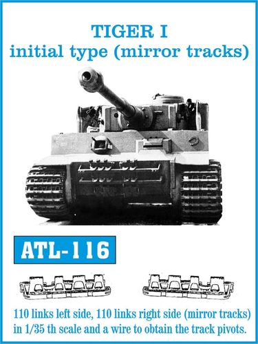 FriulModel 1:35 - ATL-116 Tiger I initial type (mirror tracks)