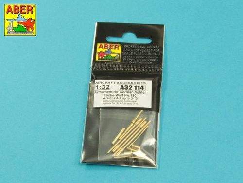 Armament for German fighter Fw-190 A7-D10 - Aber Models