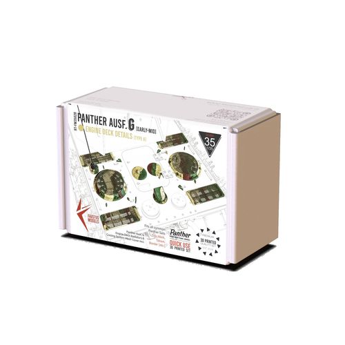 Faustus Models 1:35 - FM35028 Panther G Early-Mid Engine Details Type A
