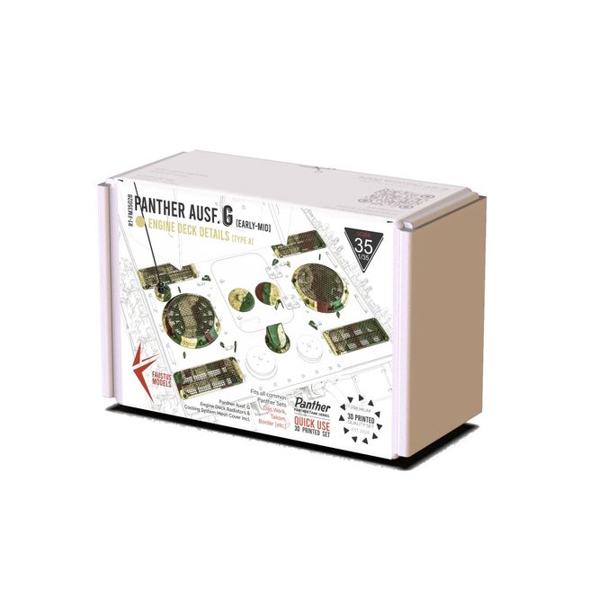 Hovedbilde Faustus Models 1:35 - FM35028 Panther G Early-Mid ...