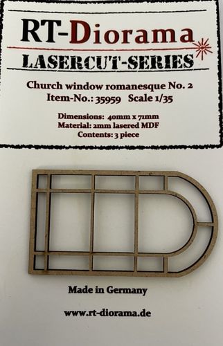 RT-Diorama 1:35 - 35959 Church Windows Romanesque No.2