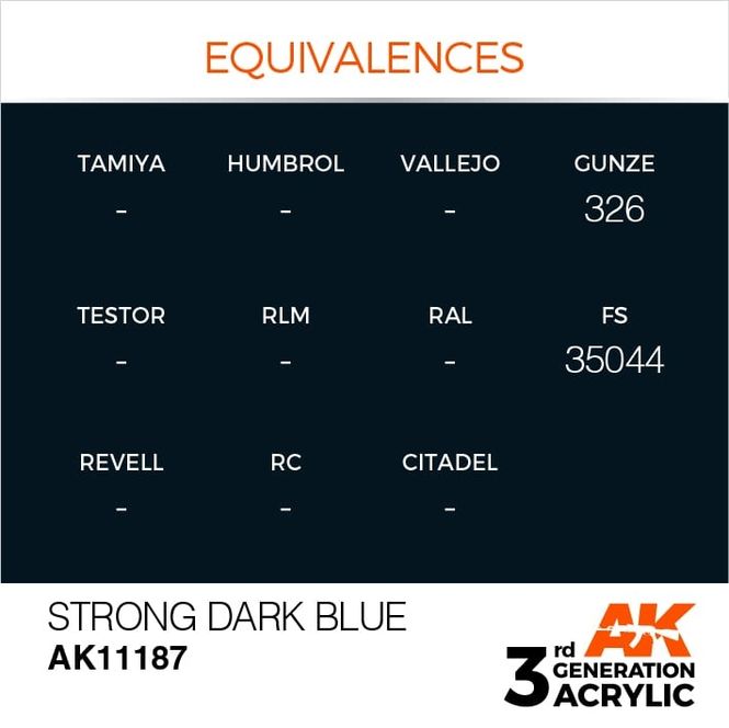 Hovedbilde Strong Dark Blue 17ml