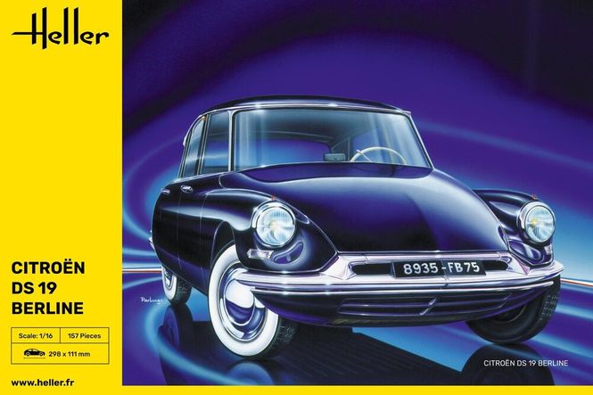 Hovedbilde Heller 1:16 - Citroën DS 19 Berline 80795 