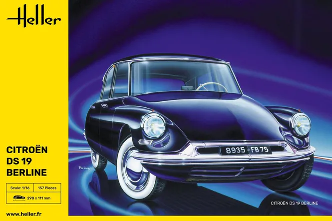 Main Image Heller 1:16 - Citroën DS 19 Berline 80795 