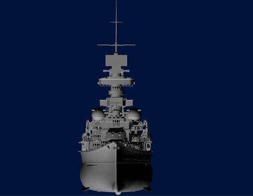 Trumpeter 1:350 - German Cruiser Prinz Eugen 1945 (05313)