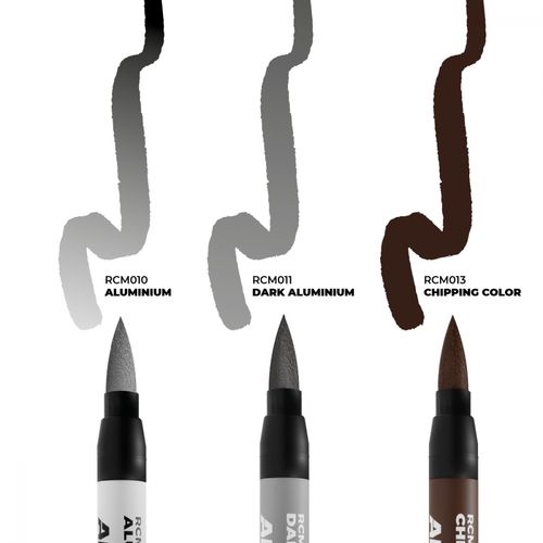 AK Real Colors Markers - Chipping - 3 markers