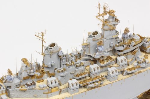 Pontos Model 1:350 - USS Missouri BB-63 1945 Advanced Detail Up Set (for Hobby Boss 86516) (37034FN)