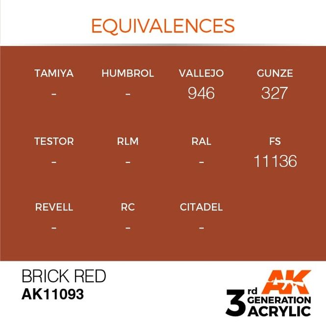 Hovedbilde Brick Red 17ml