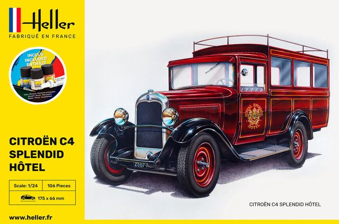 Hovedbilde Heller 1:24 - Citroën C4 Splendid Hôtel - Starter ...