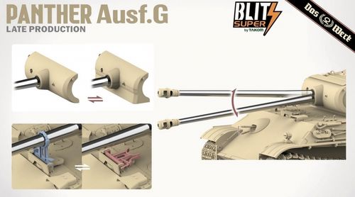 Das Werk 1:35 - Panther Ausf. G Late Prod. - Super Blitz