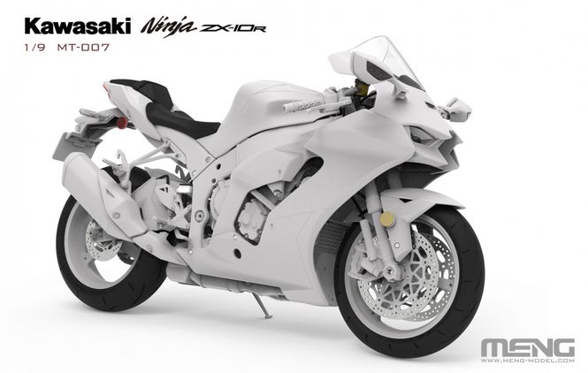Hovedbilde Meng Model 1:9 - Kawasaki Ninja ZX-10R (MT007)