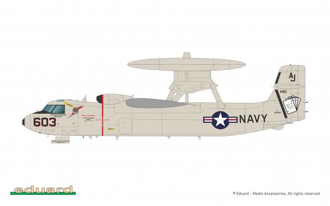 Main Image Eduard 1:72 - Eyes of the Fleet E-2C Hawkeye ...