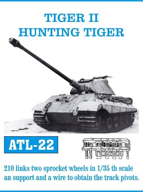 Hovedbilde FriulModel 1:35 - ATL-22 Tiger II / Jagdtiger ...