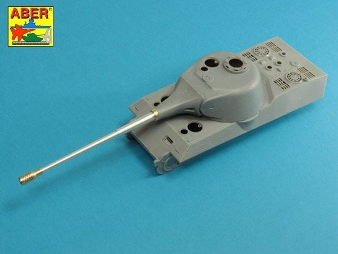 Hovedbilde 10,5cm KwK L/70 barrel with perforated muzzle ...