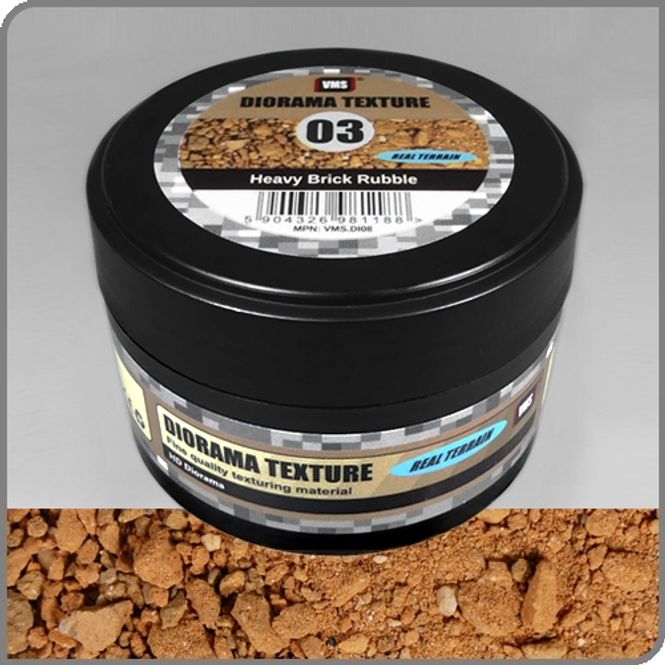 Hovedbilde VMS Diorama Texture No.3 Heavy Brick Rubble