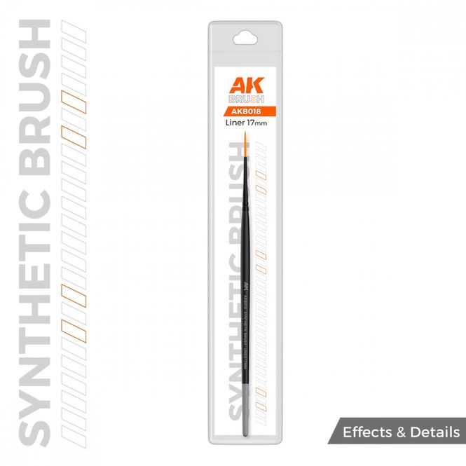 Hovedbilde AK-Interactive B018 AK Synthetic Brush - Liner ...