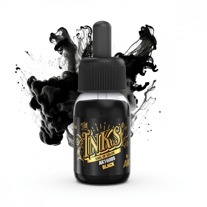 Hovedbilde AK The Inks - Black Acrylic