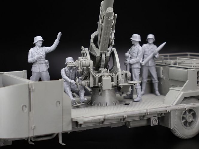 Hovedbilde Das Werk 1:35 - German WW2 8.8 cm Flak Crew