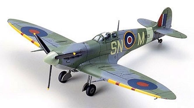Hovedbilde Tamiya 1:72 - Supermarine Spitfire (Mk.Vb/Mk.Vb ...