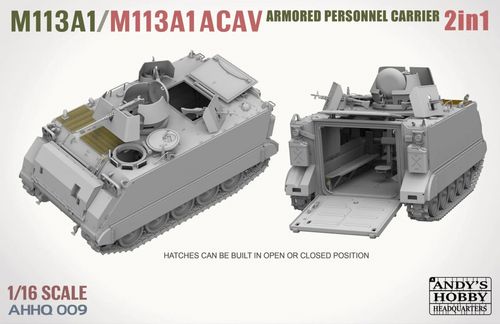 AHHQ/Takom 1:16 - M113 U.S. Armored Personnel Carrier