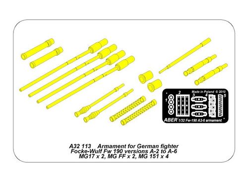 Armament for Fw-190 A2-A6 - Aber Models