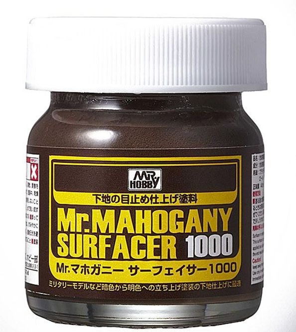 Hovedbilde Mr. Surfacer 1000 Mahogany 40 ml - Mr. Hobby