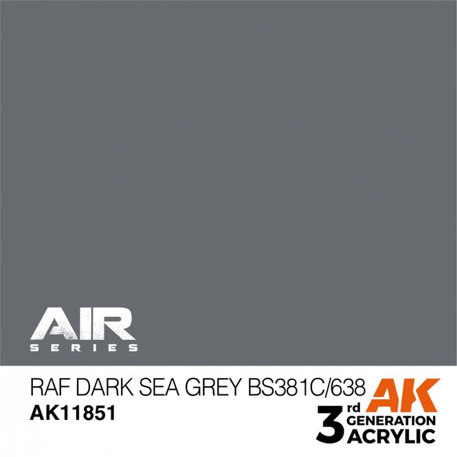 Hovedbilde RAF Dark Sea Grey BS381C/638