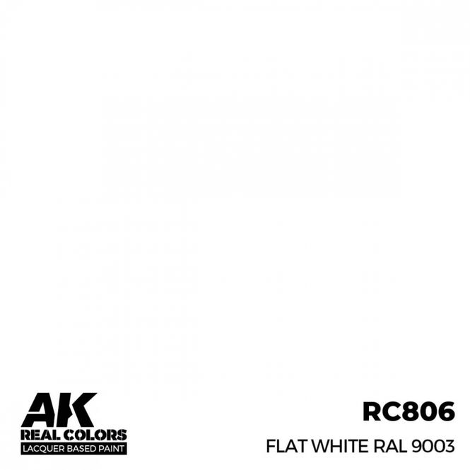 Hovedbilde RC806 Flat White RAL 9003