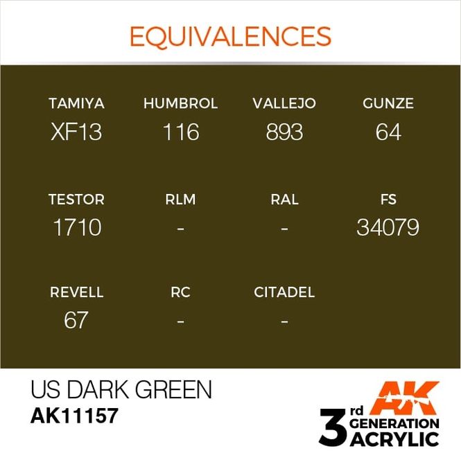 Hovedbilde US Dark Green 17ml