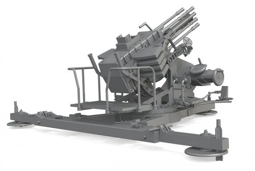 Das Werk 1:35 - 2cm Salvenmaschinenkanone