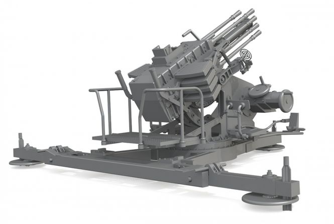 Main Image Das Werk 1:35 - 2cm Salvenmaschinenkanone
