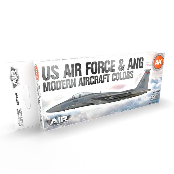 Main Image AK-Interactive AK11746 US Air Force & ANG Modern ...