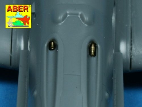 4 barrels tips for MG 17 - Aber Models